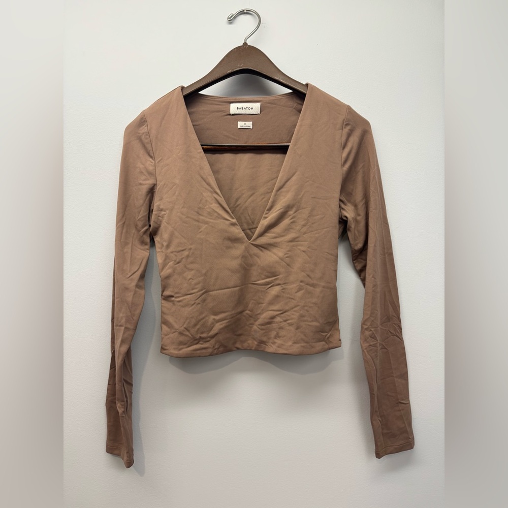 Aritzia Babaton Contour Long Sleeve Top